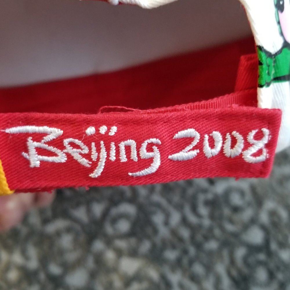 NWT 2008 Beijing Olympics Kids Baseball Hat-Rare - Picture 5 of 9